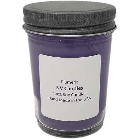 8 OZ. Tapered jelly candle jar
