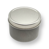 Leather - 3oz Silver Tin