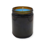 8oz Amber Straight Sided Jar - Sample