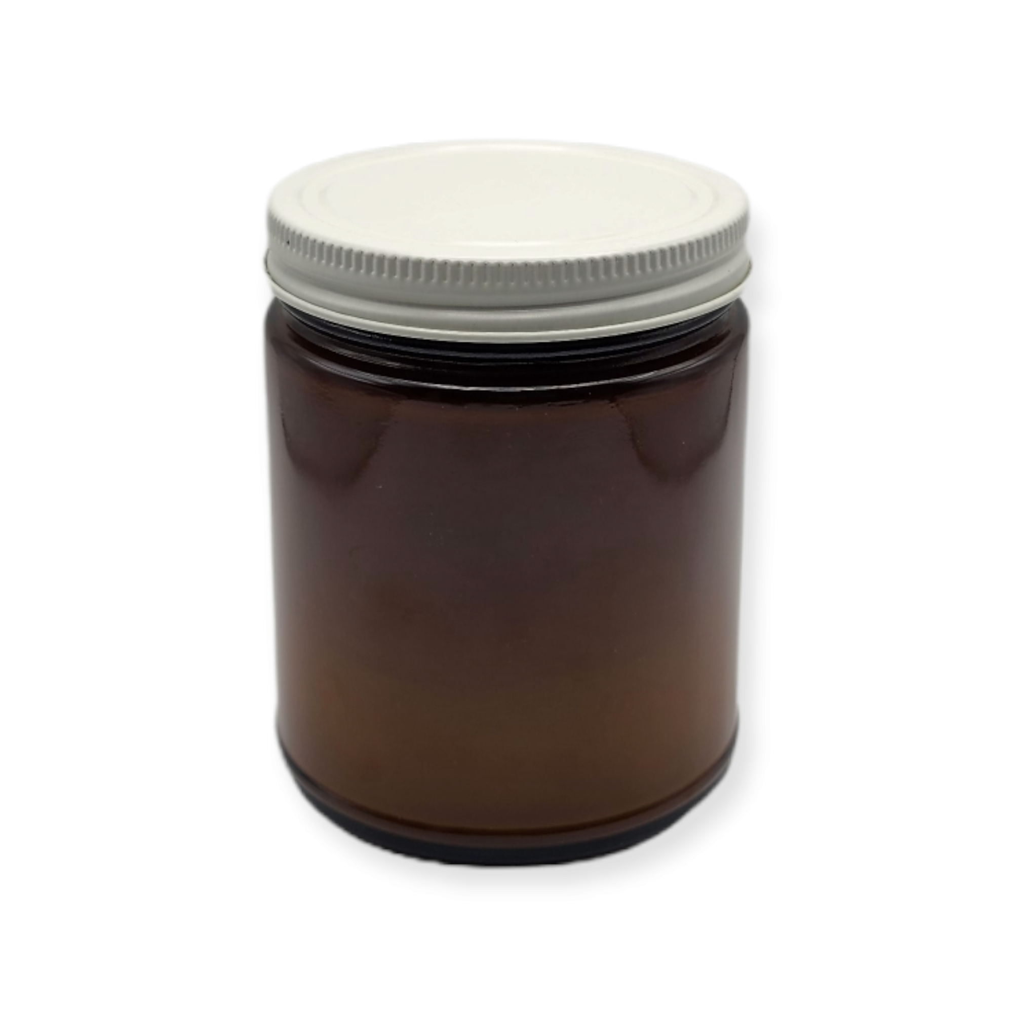 8oz Amber Straight Sided Jar - Unlabeled – NV Candles